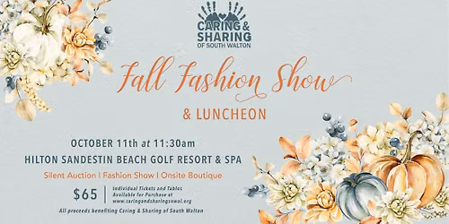 Caring & Sharing Fall Fashion Show