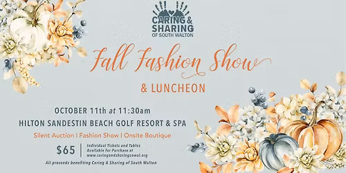 Caring & Sharing Fall Fashion Show
