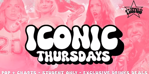 Iconic Thursdays @ Flares \u2728\ud83e\udea9