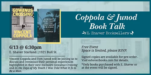 Coppola & Junod Book Talk