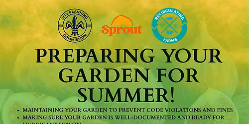 Preparing Your Garden for Summer!