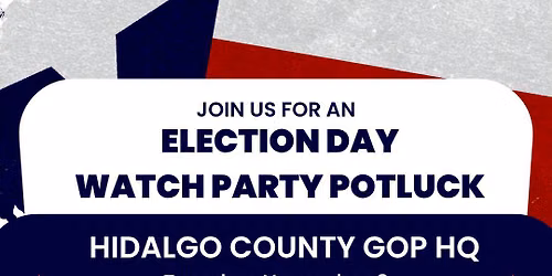 Election Night Watch Party Potluck