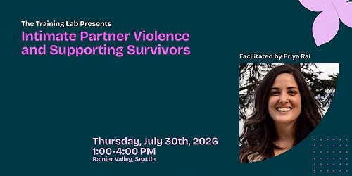 Intimate Partner Violence and Supporting Survivors