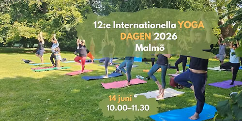 Internationella YOGA DAGEN 2026 Malm\u00f6