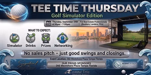 Tee Time Thursday ( Golf Simulator Edition )