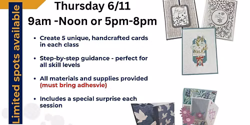 Card Making Classes