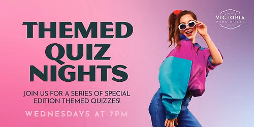 Retro Rewind 80s Quiz Night