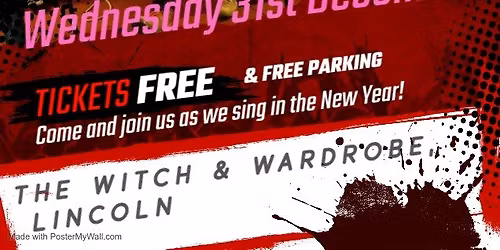 The Eccentric Renegades at The Witch & Wardrobe for New Year's Eve 2025