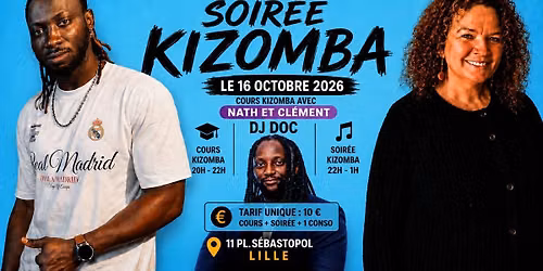 \ud83c\udf1fSoir\u00e9e KIZOMBA\ud83c\udf1f