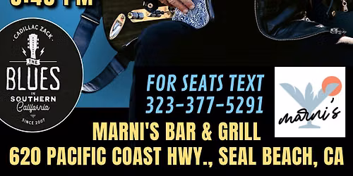 TOMMY CASTRO - FAMED BLUES & SOUL GUITAR GREAT - in Seal Beach!