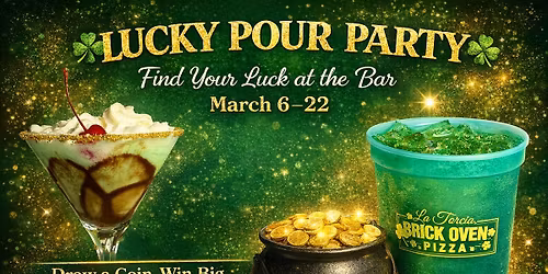 \ud83c\udf40 Lucky Pour Party \u2013 Find Your Luck at the Bar!