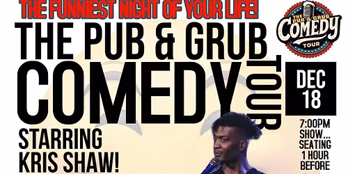 The Pub & Grub Comedy Tour 
