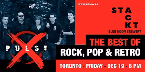 Pulse X Live @ Blue Moon Brewery STACKT MARKET Toronto Ontario