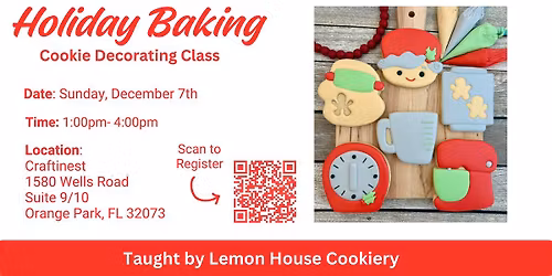 Holiday Cookie Baking Class