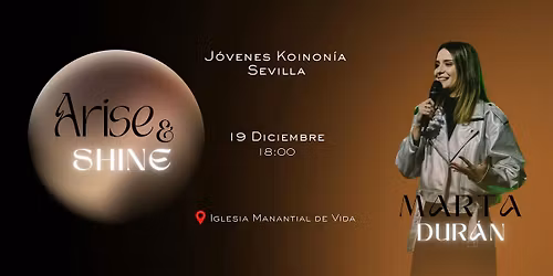 Arise & Shine (con Marta Dur\u00e1n)