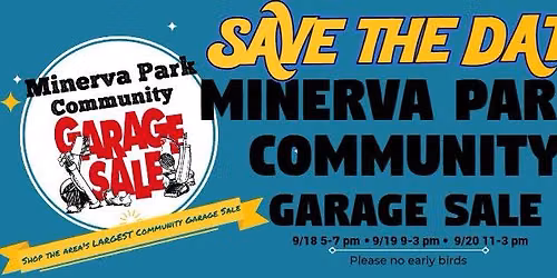 Minerva Park Community Garage Sale 2026
