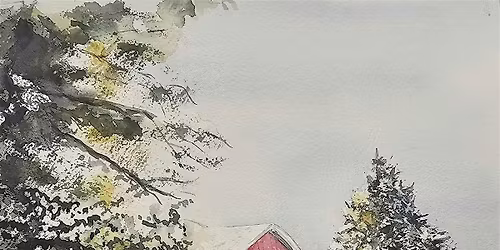 Winter Wonderland Watercolor class