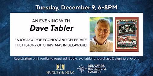 A Christmas Evening with Dave Tabler at Huxley & Hiro