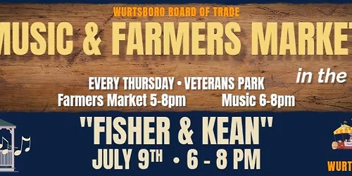 Fisher & Kean- WBOT Music & Farmers Market in the Park