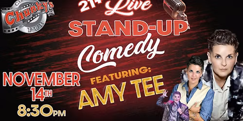 LIVE 21+ COMEDY NIGHT: AMY TEE! 11\/14