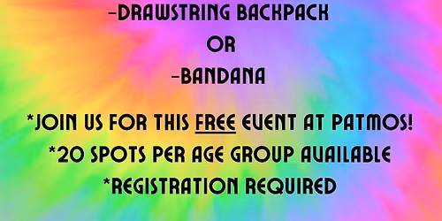 Tye Dye Craft Day @ Patmos Library