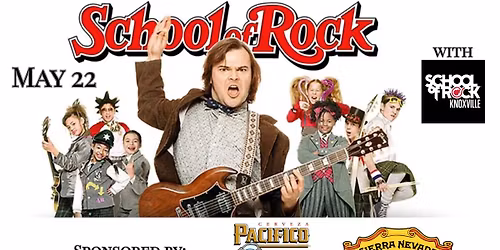 MOVIES UNDER THE STARS: School of Rock with School of Rock Knoxville