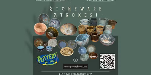 Stoneware Strokes! at Pottery By You!
