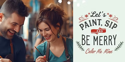 Beer & Brush Paint Christmas Ornaments