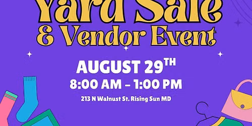 Yard Sale & Vendor Event