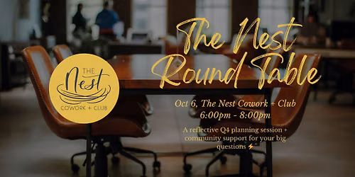 The Nest Round Table Q4 Planning Workshop