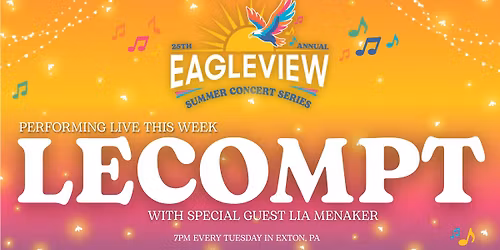FREE Concert: LeCompt with special guest Lia Menaker