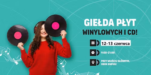 Zawiercie Brama Jury,  kiermasz p\u0142yt winylowych i cd. 12-13 czerwca marca 2026. 
