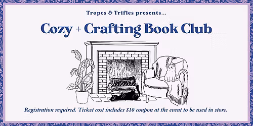 June Cozy + Crafting Book Club!