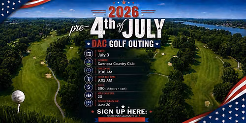2026 4th of July DAC Golf Outing Signup