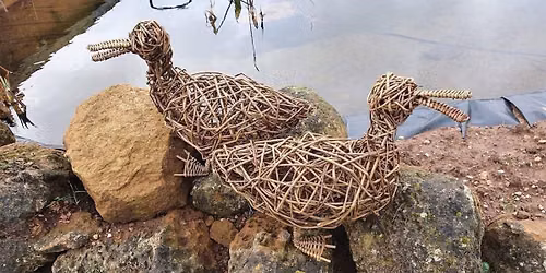 Choose Willow Duck or Willow Pheasant Willow weaving Workshop