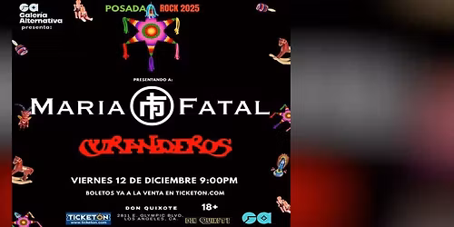 POSADA ROCK 2025 CON MARIA FATAL