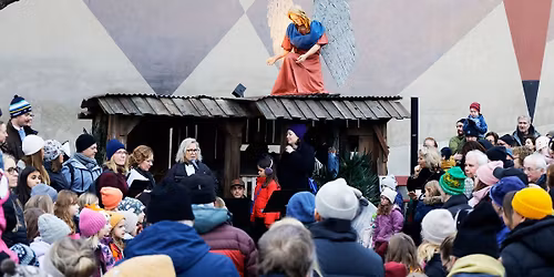 Invigning av julkrubban