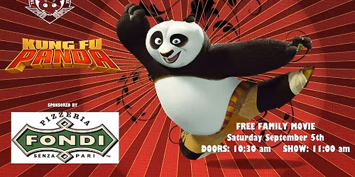 FREE FAMILY MOVIE - KUNG FU PANDA 