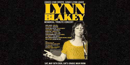 Lynn Blakey: A Celebration of Her Life and Music