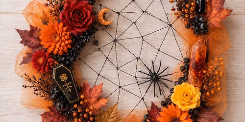 Halloween Crystal Wreath Workshop