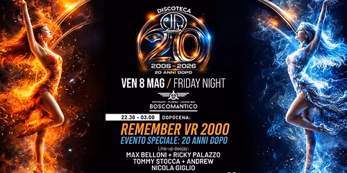 REMEMBER VR 2000 \u2605 BOSCOMANTICO LIVE \u2605 Verona.