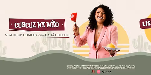 Cuscuz na M\u00e3o com Dad\u00e1 Coelho - Lisboa