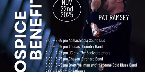 Pat Ramsey\/Missippy James\/Walter Potter Hospice Benefit