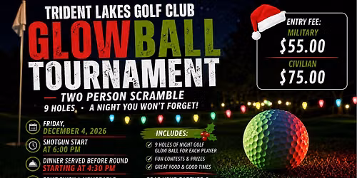 Trident Lakes Golf Club Glow Ball Tournament