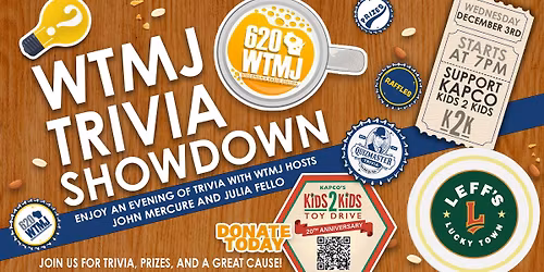 WTMJ Trivia Showdown at Leff's Lucky Town