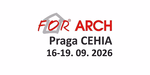 FOR ARCH Praga || t\u00e2rg pentru Construc\u021bii Amejan\u0103ri HVAC Arhitectur\u0103 Utilaje