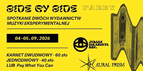 Side By Side | Spotkanie Dw\u00f3ch Wydawnictw | 9 koncert\u00f3w w Farbach