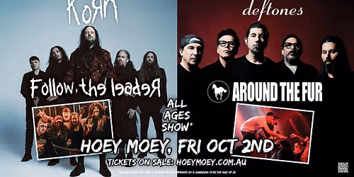 KORN + DEFTONES ALL AGES TRIBUTE SHOW!
