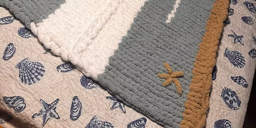 Hand Knit Chunky Blanket Class