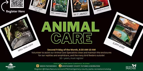 Animal Care, Volunteer Opportunity